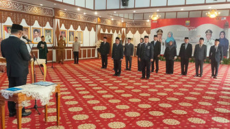 Sudirman Lantik 2 Pejabat Eselon II dan 9 Eselon III, Satu Orang jabat Kepala Dinas