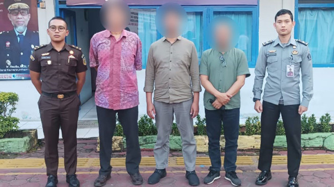 Tiga Tersangka Kasus Korupsi Dana Upgrade Stasiun Pandu Teluk Majelis Dititip di Lapas Jambi