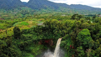 Air Terjun Telun Berasap, Tempat Wisata yang Menyajikan Keindahan Asap dan Pelangi