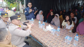 Wakapolda Jambi Tinjau Banjir di Tebo