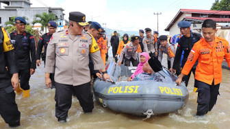Wakapolda Jambi Tinjau Banjir Kerinci dan Sungaipenuh
