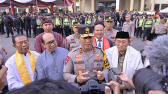 Personel Polda Jambi Mulai Bergeser Amankan TPS Pemilu 2024