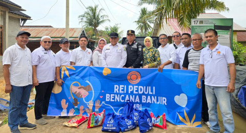 DPD REI Jambi Kembali Bantu Korban Banjir, Kali Ini di Muaro Jambi