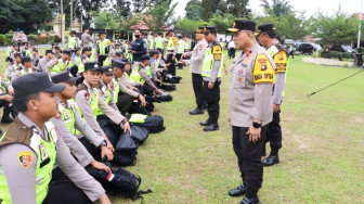 Wakapolda Jambi Sampaikan Pesan Tegas di Polres Muarojambi