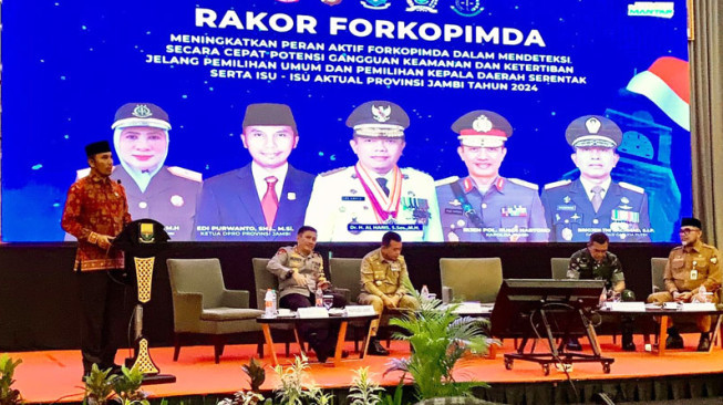 Edi Purwanto Ajak Forkopimda Cermati Potensi Sengketa Pemilu 2024