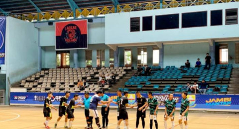 Turnamen Futsal Gubernur Cup Pakai Wasit Abal-abal, Komite Wasit Futsal Jambi Kecewa