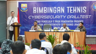 Diskominfo Provinsi Jambi Perkuat Pengamanan Siber