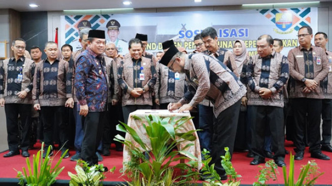 Gubernur Jambi Buka Sosialisasi Grand Design Pembangunan Kependudukan
