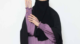 Berbagai Model Gamis Lengan Balon Cantik