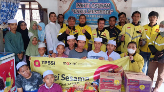 Kampanye Amal, Maxim Jambi Beri Bantuan Pengganti THR dan Santunan