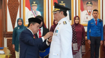 Gubernur Jambi Lantik Varial Adhi Putra sebagai Penjabat Bupati Tebo