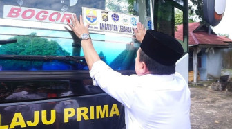 Al Haris Lepas Mudik Gratis Pemprov Jambi, Husairi dan Ariansyah Sambut Pemudik dari Jawa