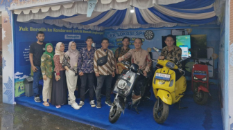 Kendaraan Listrik Ramah Lingkungan dan Aplikasi PLN Mobile Hadir Meriahkan HUT ke-11 Kabupaten PALI