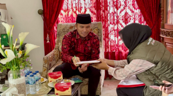 Pantarlih Coklit di Kediaman Rumah Ketua DPRD Provinsi Jambi