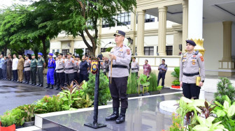 Apel Gelar Pasukan Polda Jambi, Momentum Evaluasi Penutupan Pengamanan Pilkada Serentak 2024