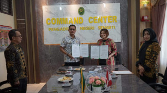 Tingkatkan Layanan Informasi Diskominfo Kabupaten Muaro Jambi Jalin Kerja Sama dengan Pengadilan Negeri Sengeti