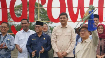 Menteri Desa Kunjungi Desa Wisata Tangkit Baru