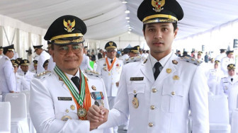 Maulana – Diza Resmi Pimpin Kota Jambi