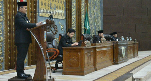 Rapat Paripurna DPRD, Wali Kota Jambi Paparkan Kinerja dan Capaian Pembangunan