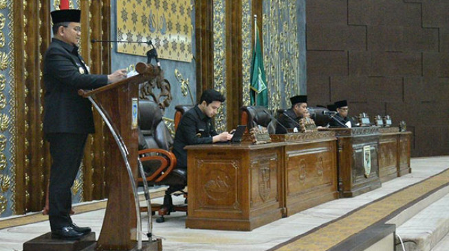 Rapat Paripurna DPRD, Wali Kota Jambi Paparkan Kinerja dan Capaian Pembangunan