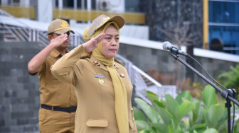 Pimpin Apel Terakhir Dihadapan ASN, Pj Wali Kota Jambi Titip Jaga Kekompakan Untuk Bangun Kota Jambi