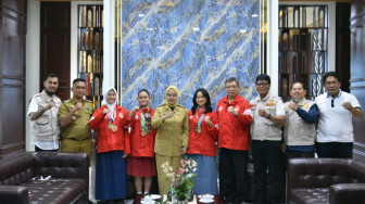 Pj Wali Kota Jambi Apresiasi Karate-Do Muda Kota Jambi