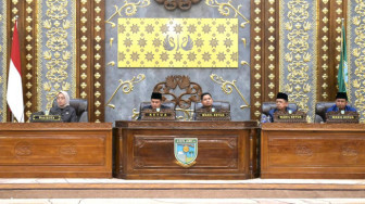 PJ Walikota Jambi Hadiri Rapat Paripurna DPRD Kota Jambi