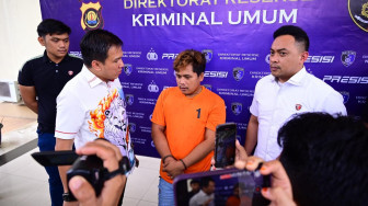 Ditreskrimum Polda Jambi Amankan Pelaku Pencurian Kekerasan Disertai Asusila.