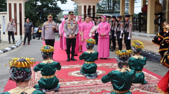 Kapolda Jambi Kunjungi Polres Merangin, Tegaskan Personel Akan Pentingnya Integritas dan Tanggung Jawab