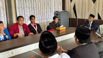 Miris dengan PETI dan Narkoba, Puluhan Mahasiswa dan Pemuda Bungo Sambangi DPRD