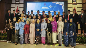 Lantik 37 Notaris Baru, Kakanwil Hukum Jambi beri pesan khusus