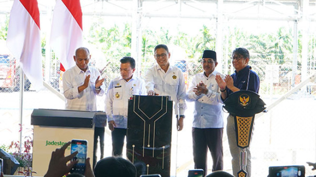 Wamen ESDM Resmikan Fasilitas Produksi Gas SKK Migas - Jadestone Energy di Jambi
