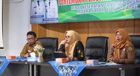 Bupati Tanjabtim Sidak Kantor Dinas Kesehatan