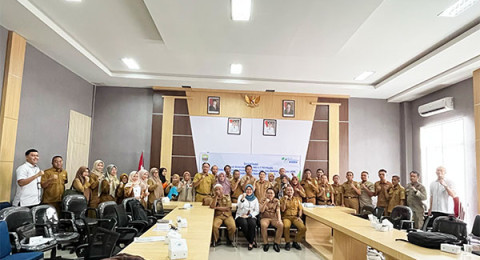 Bupati Muarojambi Perintahkan Optimalisasi Perlindungan Sosial Tenaga Kerja, BPKAD dan BPJS Ketenagakerjaan Gelar Sosialisasi