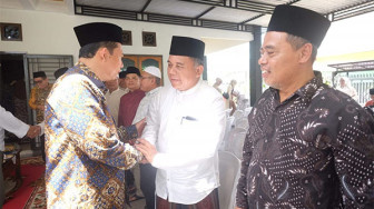 Bupati Muarojambi Hadiri Walimatul Safar Sekda Budhi Hartono