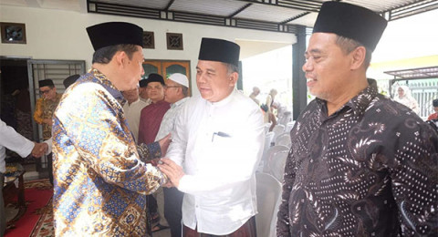 Bupati Muarojambi Hadiri Walimatul Safar Sekda Budhi Hartono