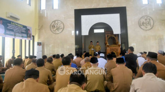 Bupati Sarolangun Resmi Luncurkan Gerakan Masyarakat Cinta Masjid (GEMASTAJID MAJU)