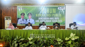 Bupati Sarolangun Buka Forum Konsultasi Publik RKPD 2026