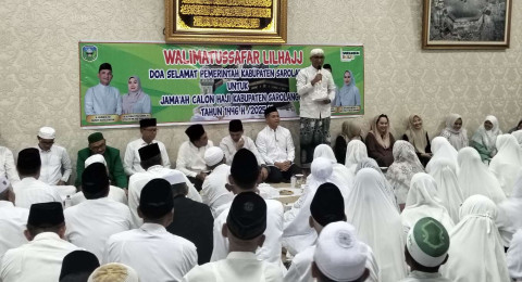Pemkab Sarolangun Gelar Walimatussafar dan Doa Bersama bagi 239 Calon Jamaah Haji