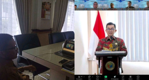 PJ Sekda Sarolangun Dedy Hendry Hadiri Pembukaan PKN Tingkat II Angkatan X Tahun 2025 Secara Virtual