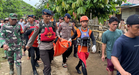 Jasad Bocah Tenggelam di Kabupaten Merangin di Pulangkan