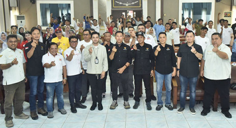 Diza Hazra Aljosha Pimpin KORMI Kota Jambi Periode 2025 - 2029