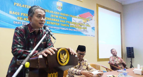 Pengelola BUMDes se-Kecamatan Kumpeh Dapat Pelatihan