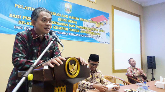 Pengelola BUMDes se-Kecamatan Kumpeh Dapat Pelatihan