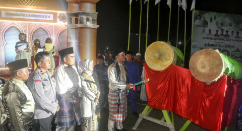Bupati Sarolangun Hurmin Buka MTQ Ke-43 Tingkat Kecamatan Limun