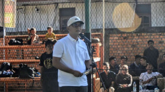 Bupati Sarolangun H Hurmin Buka Turnamen Futsal Tingkat SD Sekabupaten Sarolangun