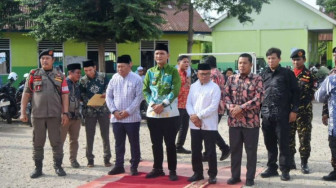 Bupati Sarolangun Hurmin Hadiri Haflah Ponpes Rahmatul Ummah