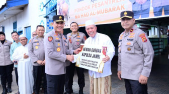 Irjen Pol Krisno H Siregar Serahkan Hewan Qurban, Kapolda : Pastikan Penyembelihan dan Distribusi Sesuai Syari'at