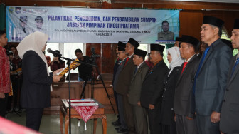 Perdana 19 Eselon II Dilantik, Bupati Dillah Sebut Butuh Pertimbangan Mendalam dan Sudah Profilling Semua Potensi