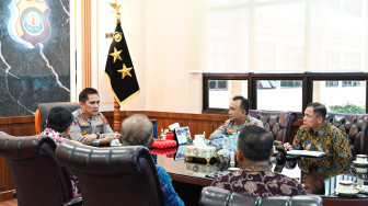 Kapolda Jambi Irjen Pol Krisno H Siregar Audiensi dengan Kemenimipas Kanwil  Jambi